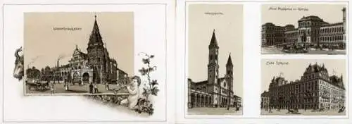13 Leporello im Umschlag, München