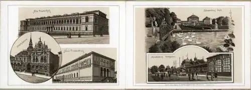 13 Leporello im Umschlag, München