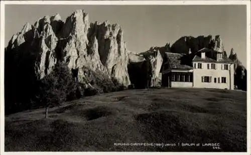 Ak Italien, Berghütte, Dirupi di Larsec