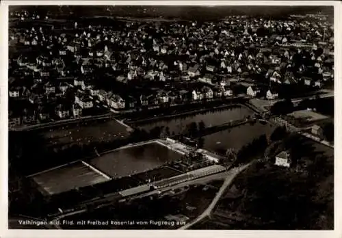 Ak Vaihingen an der Enz, Fliegeraufnahme