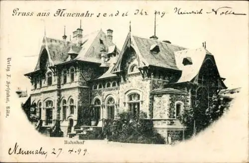 Ak Bad Neuenahr Ahrweiler Rheinland Pfalz, Bahnhof