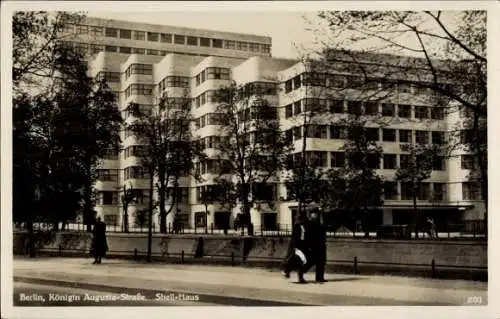 Ak Berlin Tiergarten, Königin Augusta-Straße, Shell-Haus