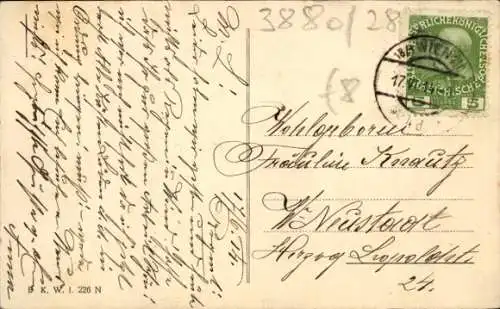 Ak Wien, Jubiläumskirche, Reichsbrücke, Postdampfer Wien