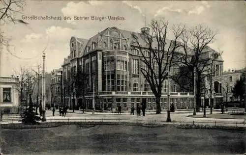 Ak Bonn am Rhein, Gesellschaftshaus des Bonner Bürger-Vereins