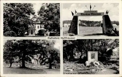 Ak Rathsfeld Steinthaleben Kyffhäuserland in Thüringen, Pionierlager Thomas Müntzer