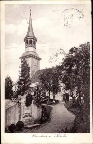 Ak Lunden in Dithmarschen, Kirche
