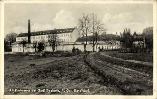 Ak Dietmanns in Niederösterreich, Bandfabrik