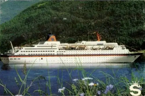 Ak HAPAG, Kreuzfahrtschiff neue Europa