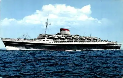 Ak Schiff TN Cristoforo Colombo, Passagierschiff