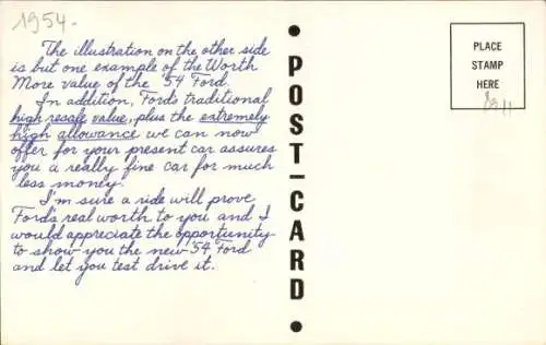 Ak Ford Auto, Reklame