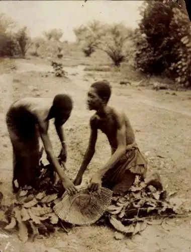 Foto Afrika, Dorfbewohner
