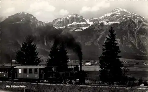 Ak Zillertalbahn, Eisenbahn, Lokomotive, Gebirge