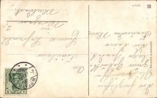 Ak Glückwunsch Geburtstag, Mädchen, Glücksklee