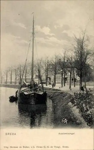 Ak Breda Nordbrabant Niederlande, Academiesingel
