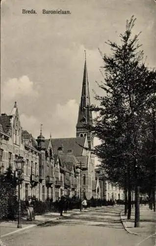 Ak Breda Nordbrabant Niederlande, Baronielaan