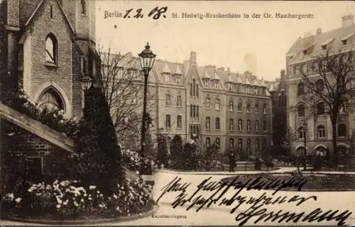 Ak Berlin Mitte, St. Hedwig-Krankenhaus, Große Hamburgerstraße