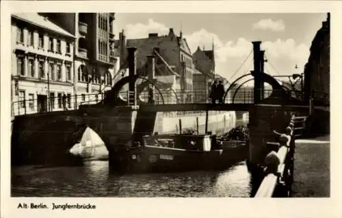 Ak Berlin Mitte, Jungfernbrücke