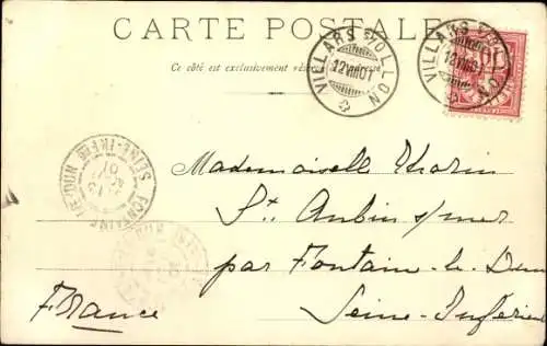 Ak Villars sur Ollon Kanton Waadt, Grand Hotel