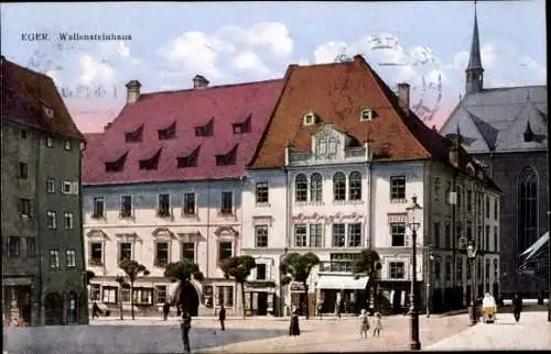 Ak Cheb Eger Region Karlsbad, Wallensteinhaus