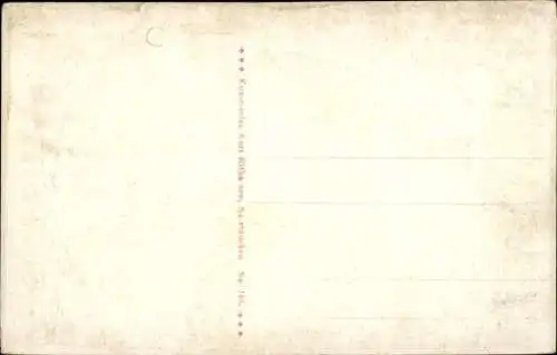 Ak Saarbrücken im Saarland, Saarpartie, Staden