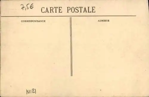 Ak Cherbourg Manche, Pont Tournant, Straßenbahn