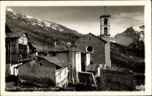 Ak Saint Véran Hautes Alpes, Quartier de l'Eglise