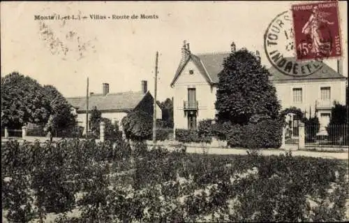 Ak Monts Indre et Loire, Villas, Route de Monts