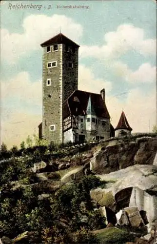 Ak Liberec Reichenberg Stadt, Hohenhabsburg