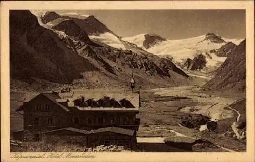 Ak Salzburg in Österreich, Kaprunertal, Hotel Moserboden