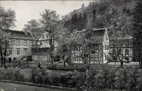Ak Altenbrak Thale im Harz, Hotel Waldfrieden, ruhige Lage, großer Waldpark, gute Verpflegung, be