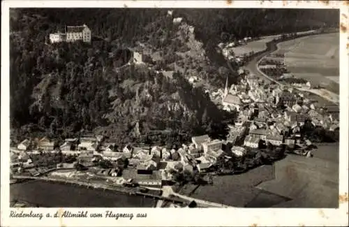 Ak Riedenburg im Altmühltal, Fliegeraufnahme