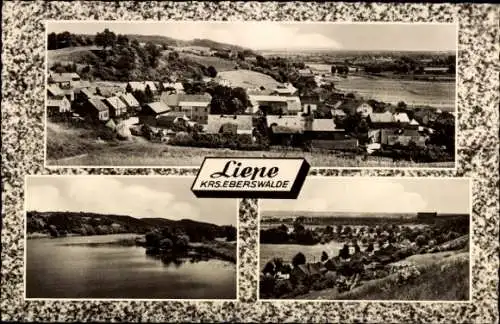 Ak Liepe Brandenburg, Gesamtansicht, Teilansichten