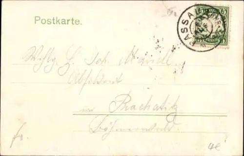 Ak Passau in Niederbayern, Dom-Platz