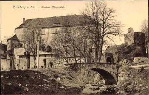 Ak Radeberg in Sachsen, Schloss Klippenstein