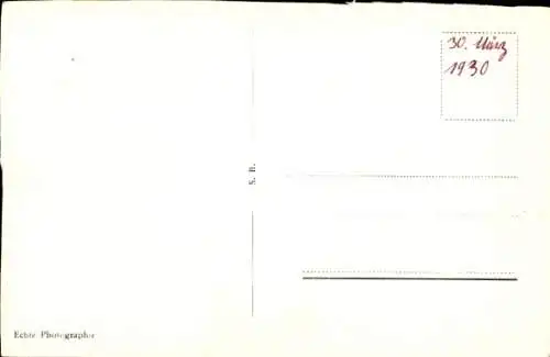 Ak Berlin Neukölln, Blick in das Böhmische Dörfchen, Denkmal