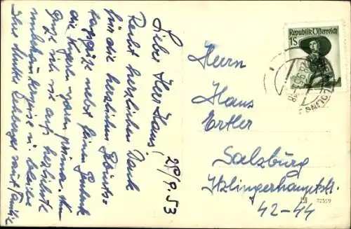 Ak Mödling in Niederösterreich, Teilansicht