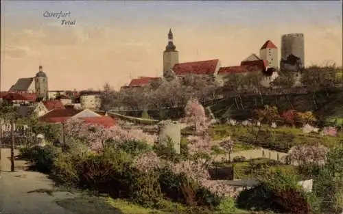 Ak Querfurt im Saalekreis, Gesamtansicht