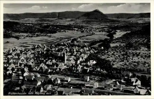 Ak Frickenhausen am Neckar Württemberg, Panoramablick auf  Landschaft, Häuser