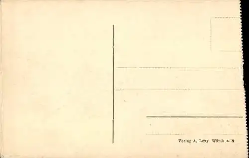 Ak Elsasshausen Bas Rhin, Straße, Häuser