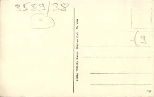 Ak Bytom Beuthen Oberschlesien, Kaiserplatz, Oberrealschule