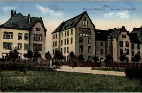 Ak Mainz am Rhein, Elisabeth Kaserne