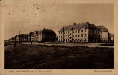 Ak Hamburg Altona Bahrenfeld, Neue Artillerie-Kaserne