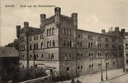 Ak Mainz am Rhein, Neutorkaserne