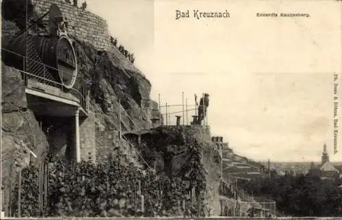 Ak Bad Kreuznach an der Nahe, Eccardt auf dem Kauzenberg