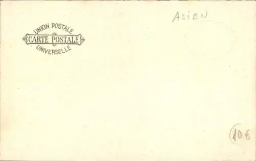 Briefmarken Ak Japan, Flagge