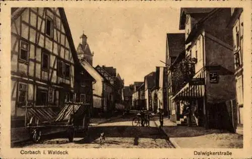 Ak Korbach in Hessen, Dalwigker Straße