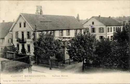 Ak Bad Bergzabern Rheinland Pfalz, Kurhaus Behret