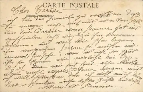 Ak Paris XVII, Rue Fourcroy, Rue Gustave Flaubert