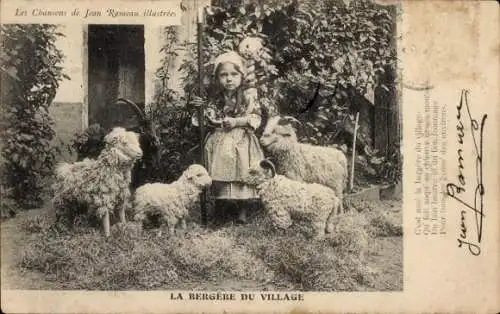 Lied Ak Les Chansons de Jean Rameau, La Bergere du Village