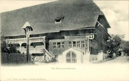 Ak Schwarzwald, Schwarzwaldhaus